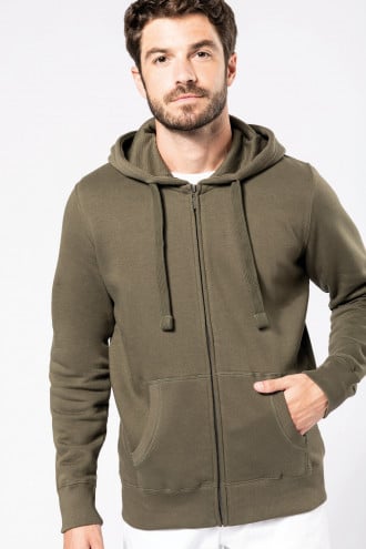 Kariban Hooded sweater met rits [K454]