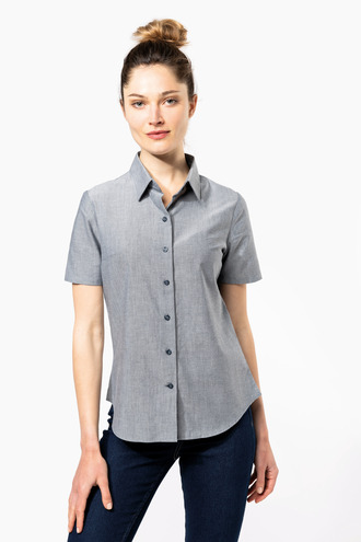 Kariban Ladies' short sleeve easy care oxford shirt [K536]