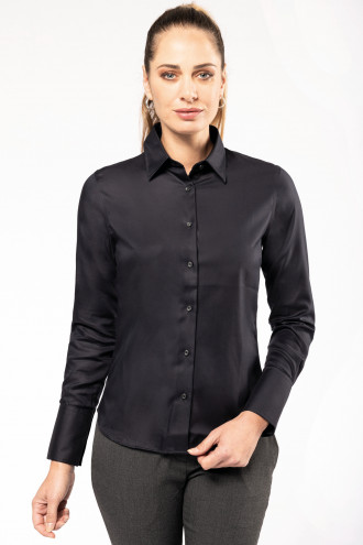 Kariban Ladies' long sleeve supreme non iron shirt [K538]