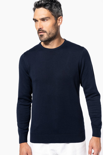 Kariban Heren pullover met ronde hals [K967]