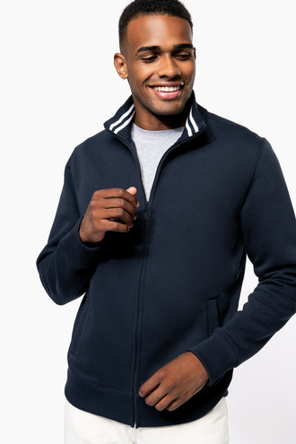 Kariban Men's full zip fleece jacket [K456]