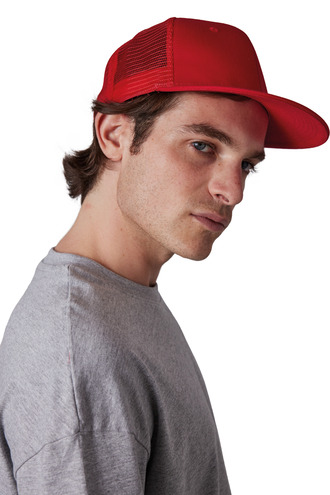 K-up Trucker flat peak cap - 6 panels [KP113]