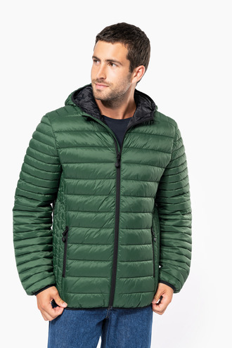 Kariban Mens lightweight hooded down jacket [K6110]