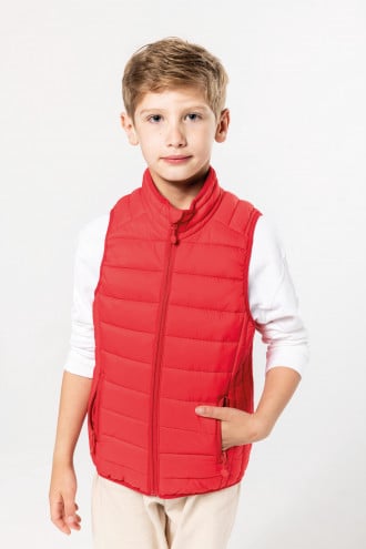 Kariban Kids lightweight sleeveless down jacket [K6115]