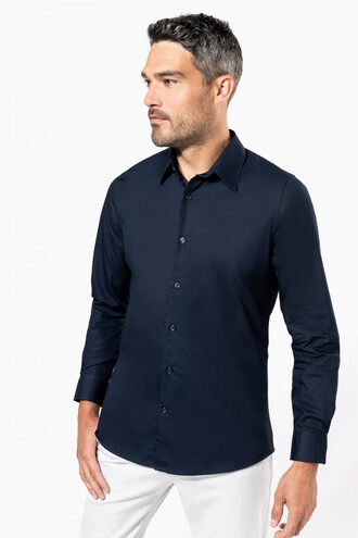 Kariban Mens long sleeve poplin shirt [K513]