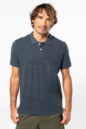 Kariban Mens vintage short sleeve polo shirt [KV2206]