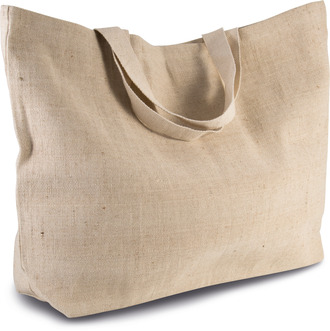 KI-Mood Rustic juco large hold-all shopper bag [KI0260]