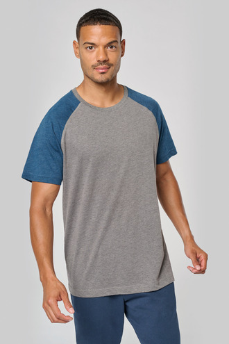 ProAct Adult two-tone sports short sleeve t-shirt [PA4010]