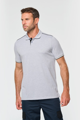 Kariban WK Mens short-sleeved contrasting DayToDay polo shirt [WK270]