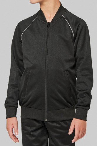 ProAct Zipped tracksuit top with piping [PA385]