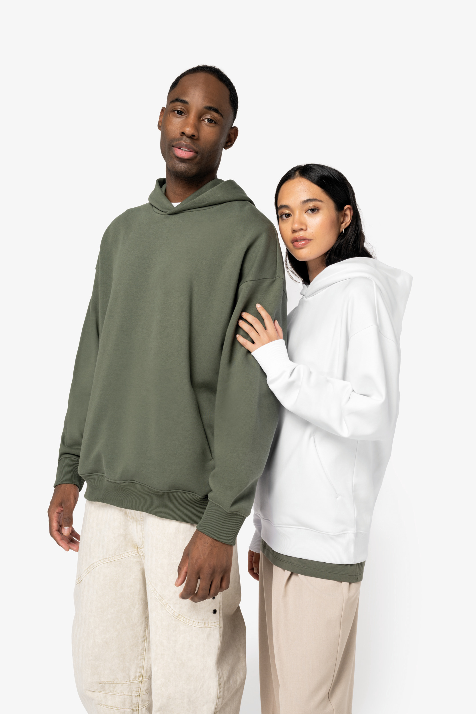 Native Spirit Unisex oversized hooded sweatshirt - 300gsm [NS408]