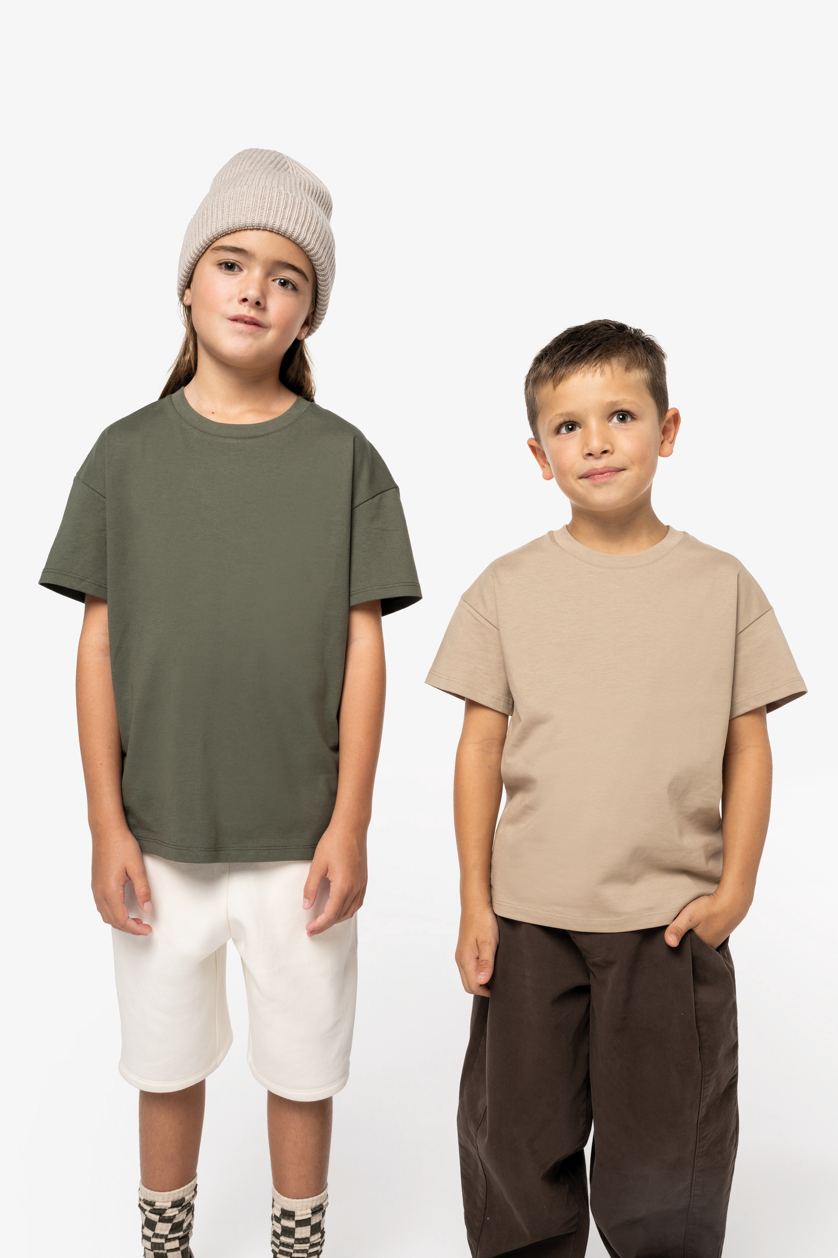Native Spirit Kids eco-friendly dropped shoulders t-shirt [NS340]