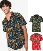 Native Spirit Mens eco-friendly Hawaiian print shirt [NS529]