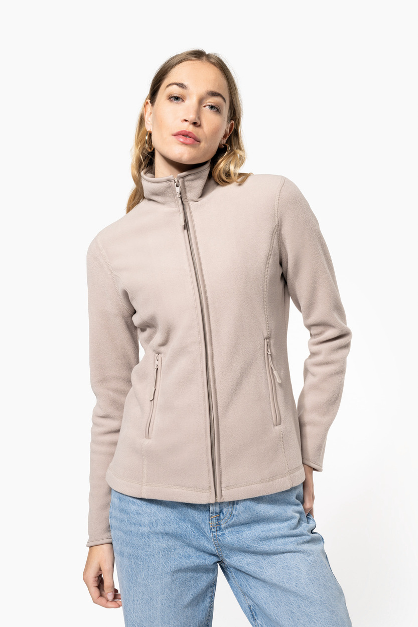 Kariban Microfleece met rits dames [K907]