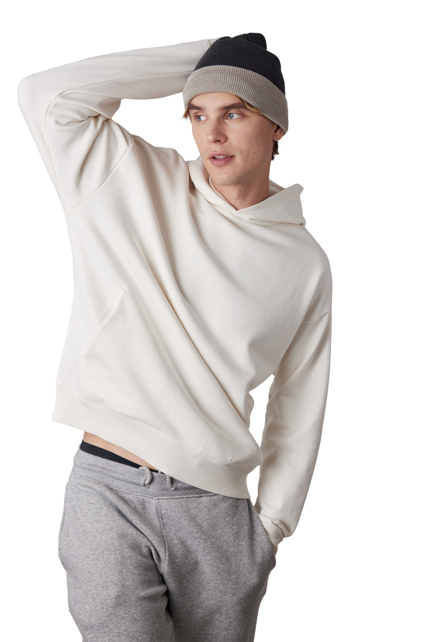 K-up Bi-colour beanie hat with turn-up [KP514]