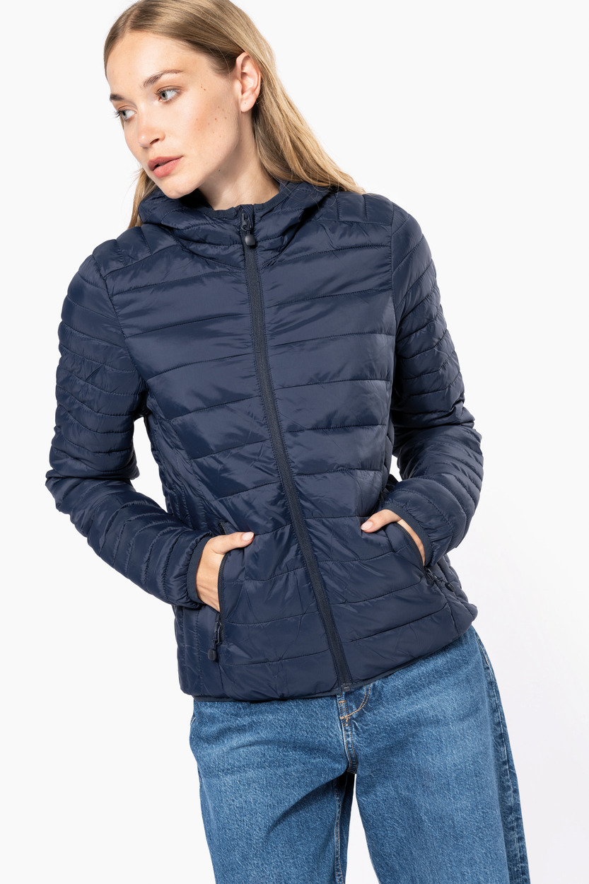 Kariban Ladies lightweight hooded down jacket [K6111]