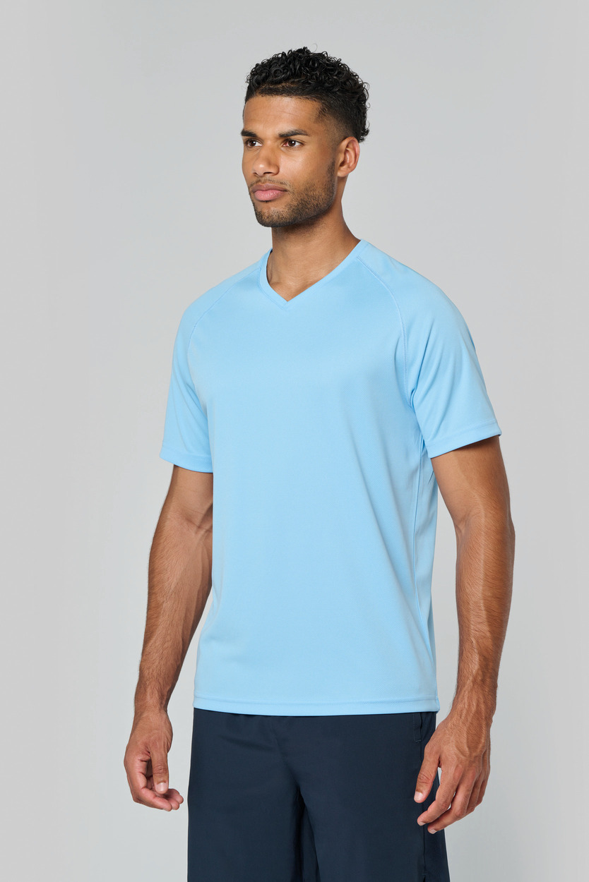 ProAct Mens V-neck short sleeves sports t-shirt [PA476]