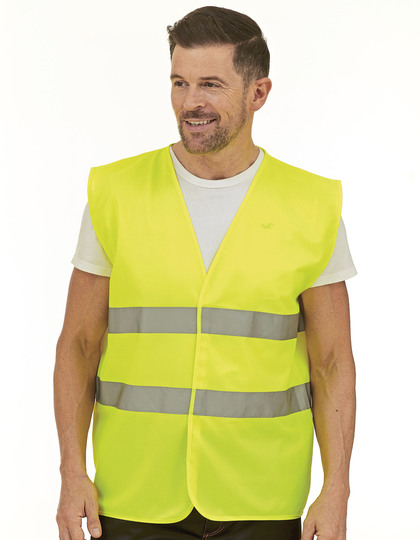Yoko Hi Vis 2 Bands Waistcoat [HVW102]