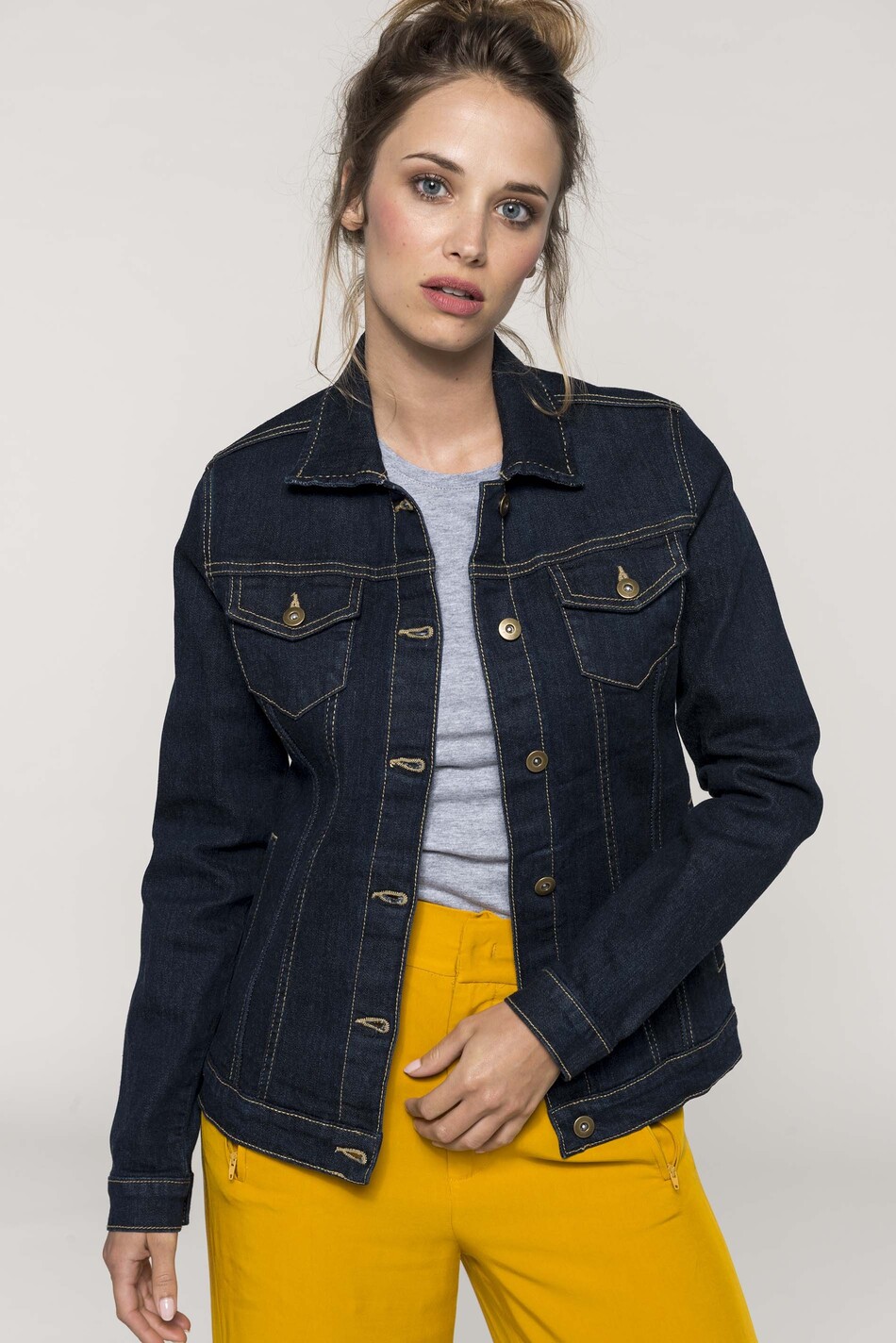Kariban Ladies unlined denim jacket [K6137]