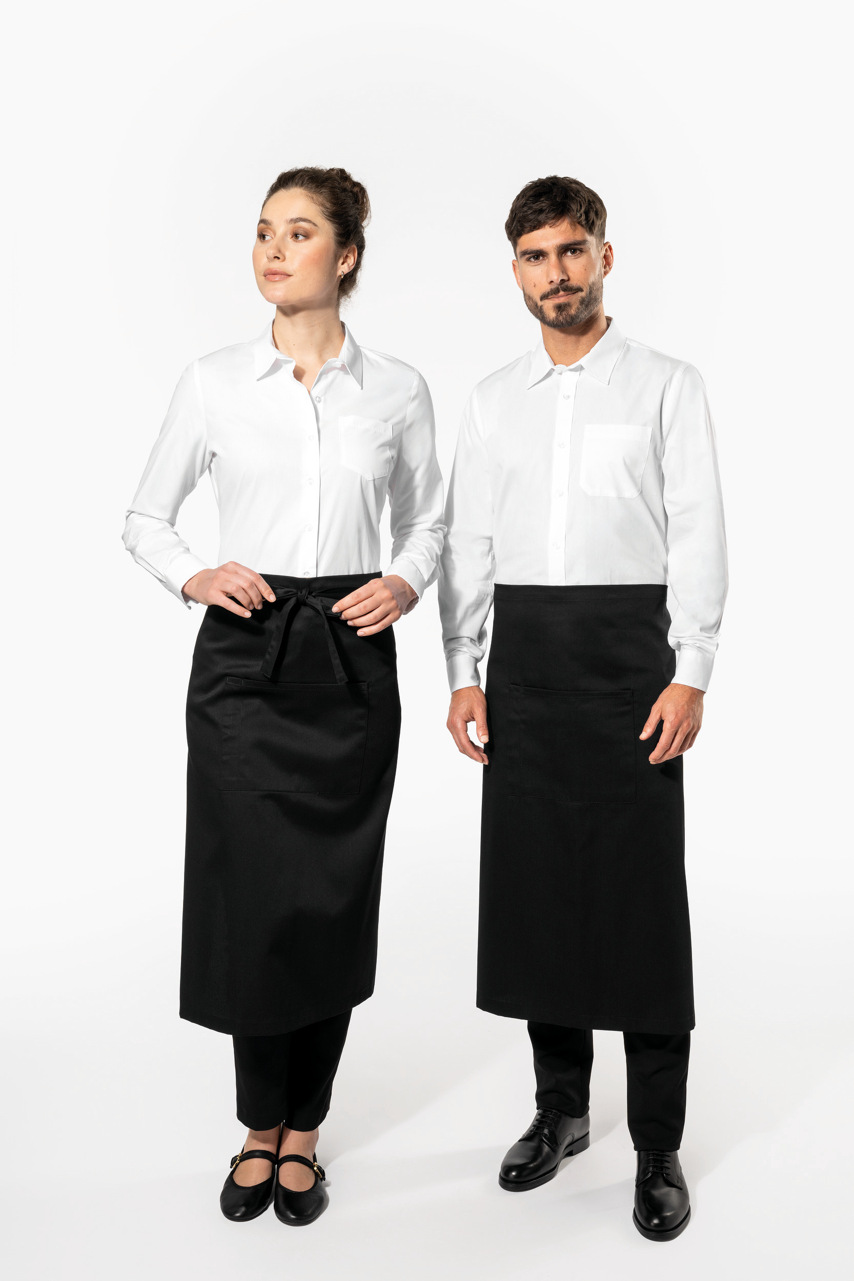 Kariban Polycotton extra-long apron [K8004]