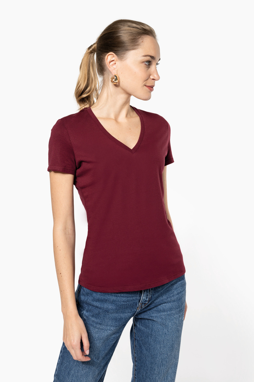 Kariban Ladies BIO150IC V-neck t-shirt [K3029IC]