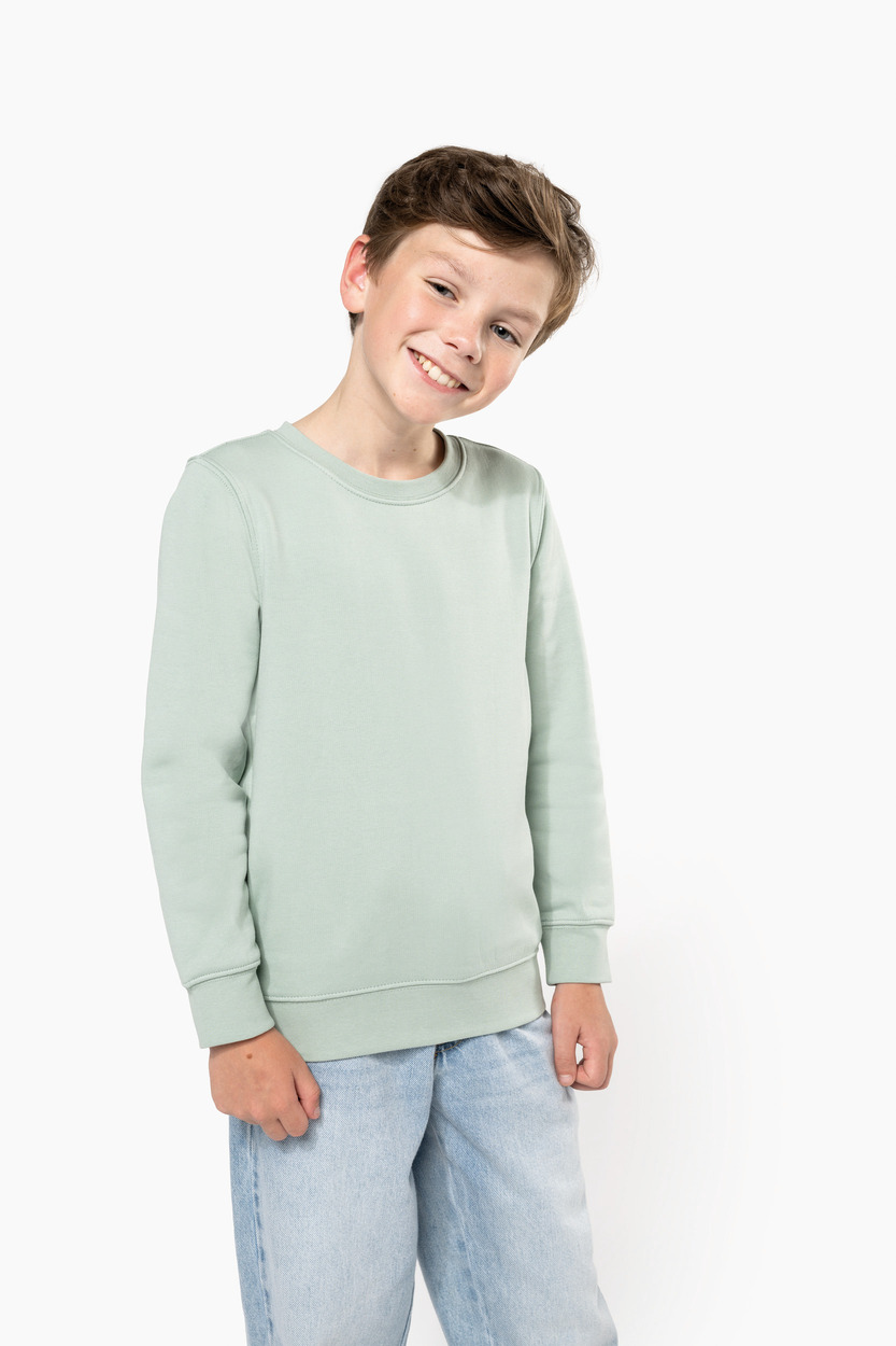 Kariban Kids eco-friendly crew neck sweatshirt [K4026]