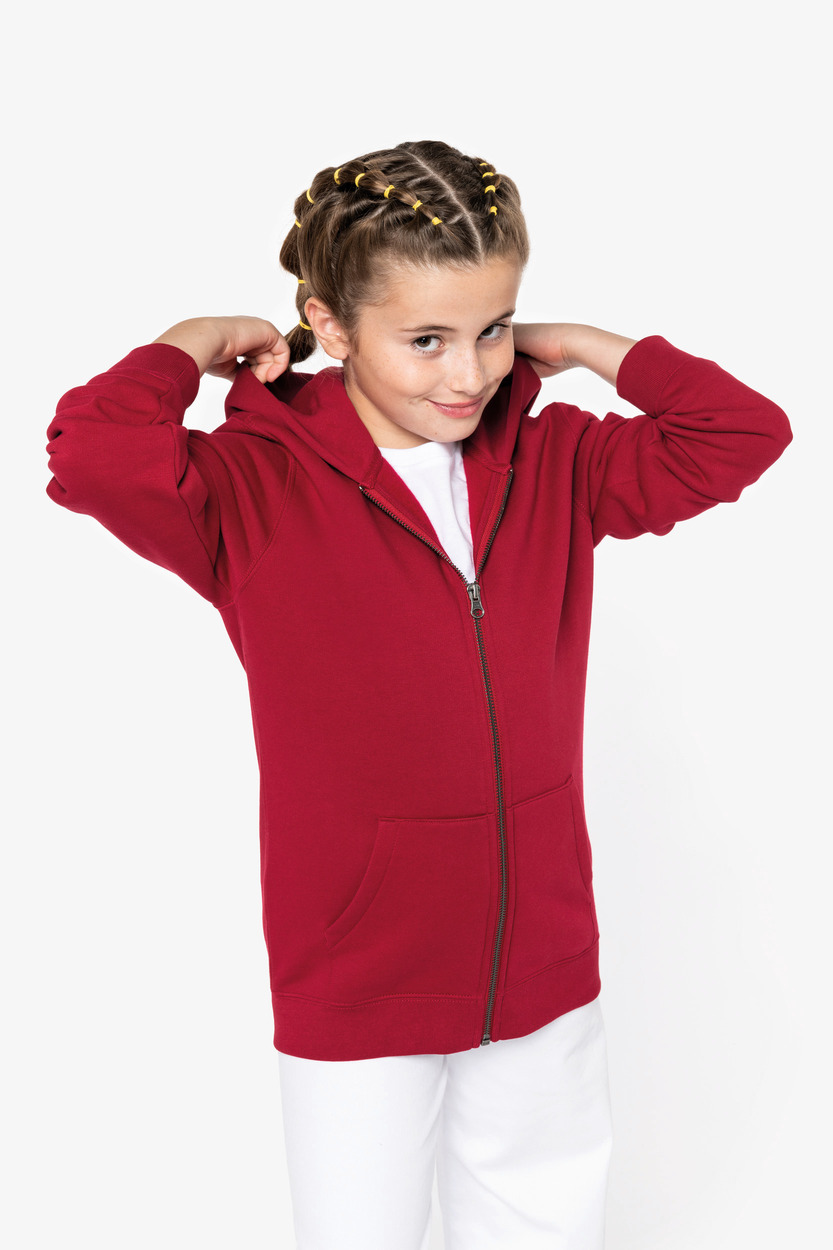 Native Spirit Kids Zipped Hoodie - 300g [NS405]
