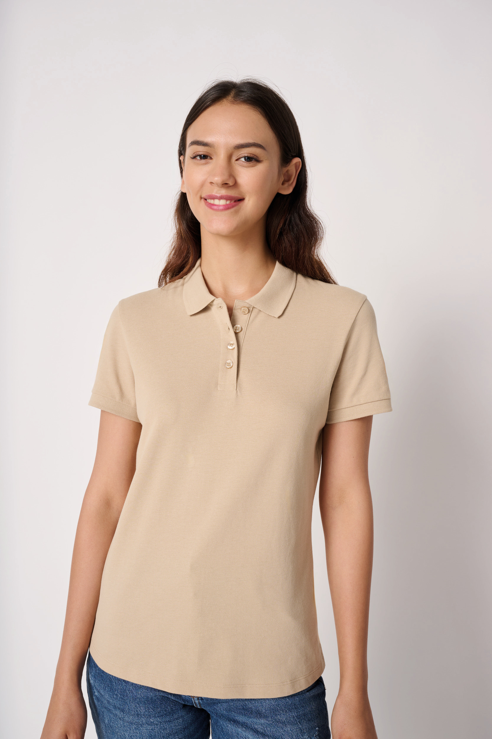 Ideal Basic Brand Ladies pique polo shirt [IB296]