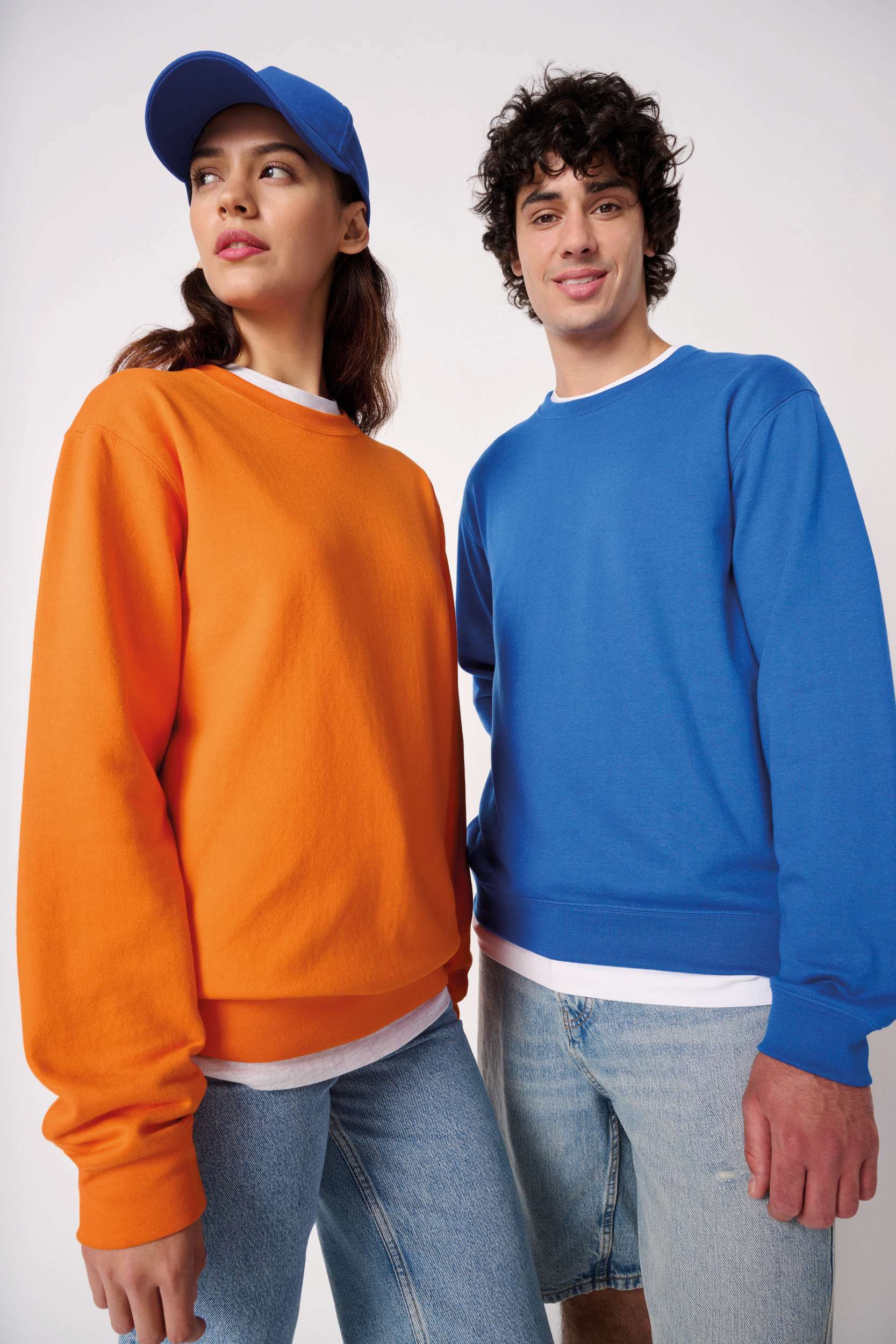 Ideal Basic Brand Unisex basic round neck tubular sweatshirt [IB400]