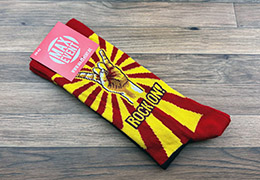 geklede sokken met ingeweven ontwerp van Maxevent