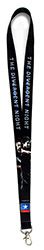 Kinepolis Divergent Night lanyards, 20mm breed, full color via sublimatiedruk, inclusief haak type Abby