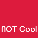 logo voor fictief merk Not Cool