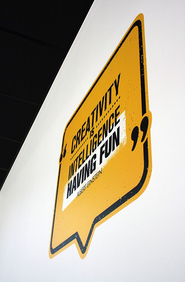 textielsticker - mooi matte uitstraling voor een subtiele overgang in de muur